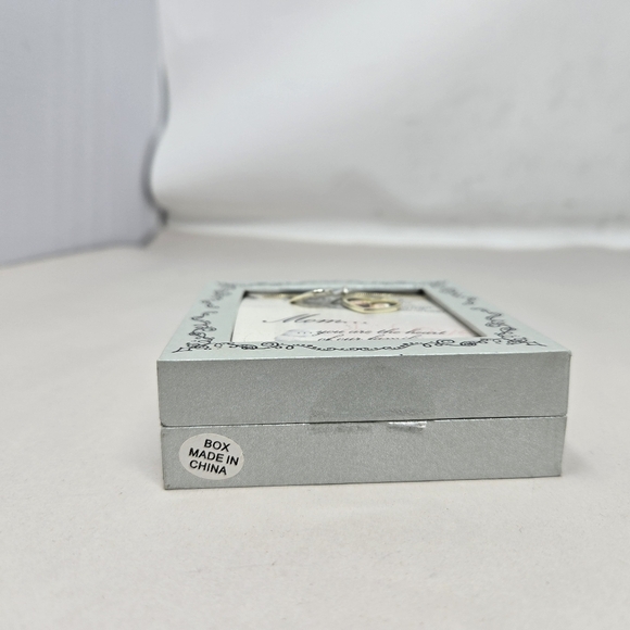 Sterling Silver .925 Picture Frame Pendant For Mom You Are The Heart Of Family - Picture 4 of 10